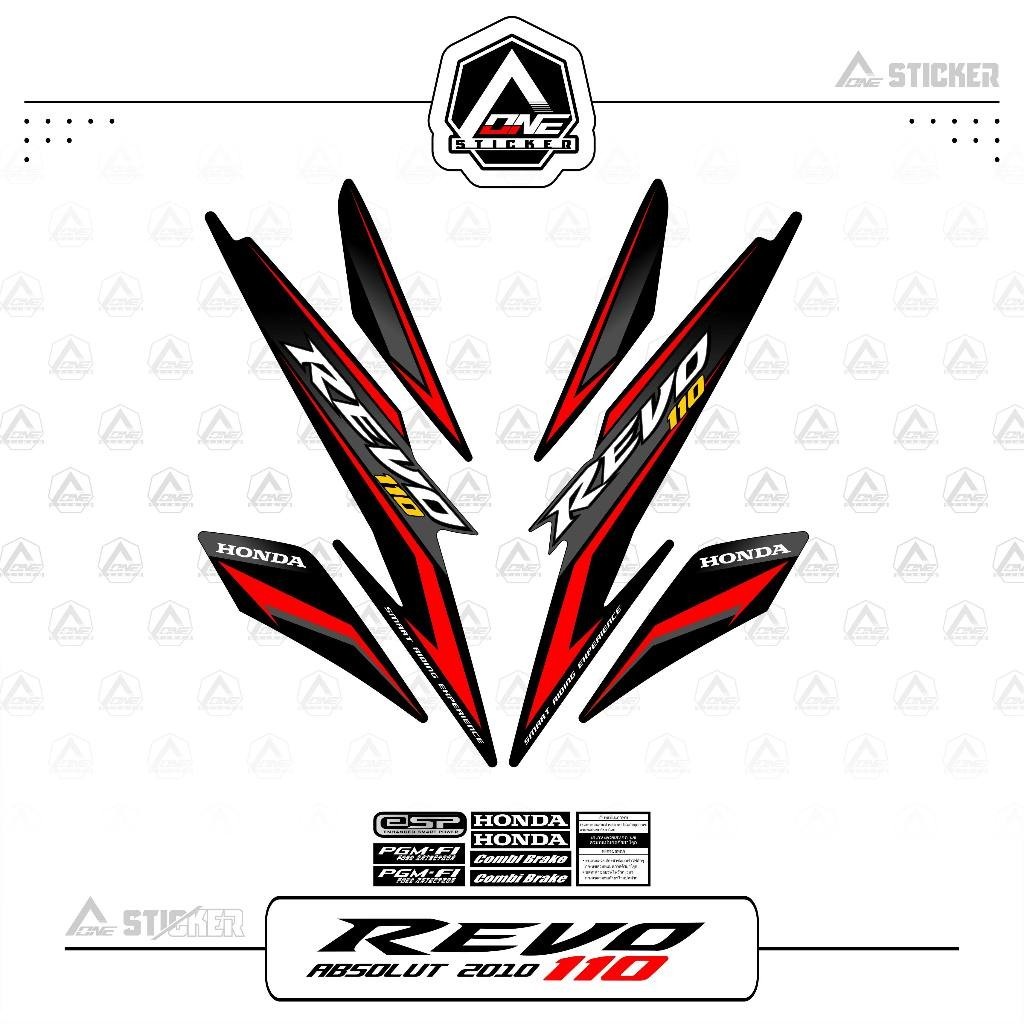 STRIPING ABSOLUTE REVO 110 2010 110 CW / STIKER REVO / REVO ABSOLUT / STRIPING REVO 110 / STICKER RE