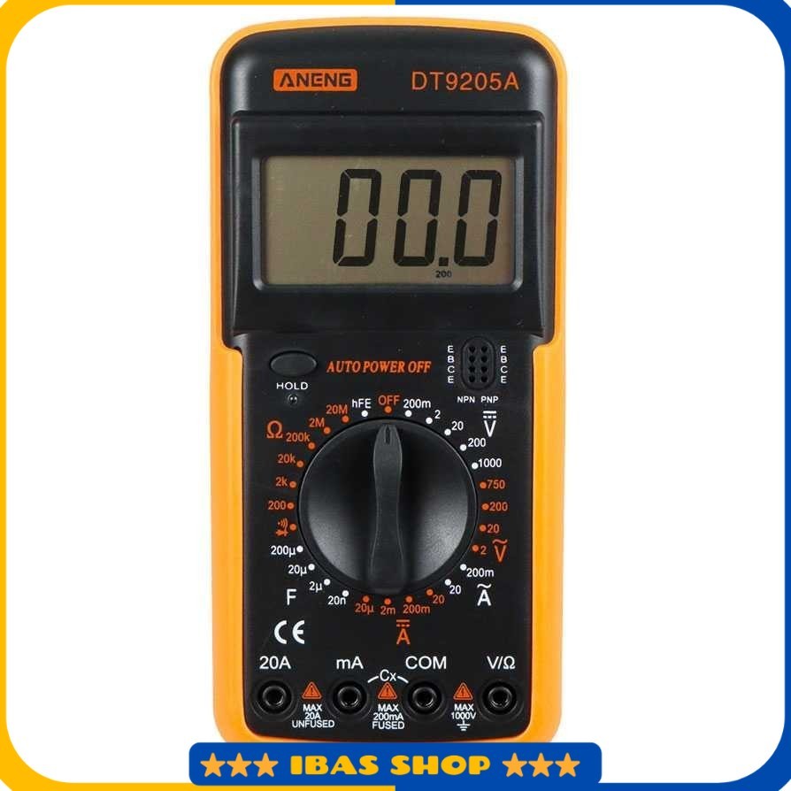 ANENG Digital Multimeter Voltage Tester - DT9205A