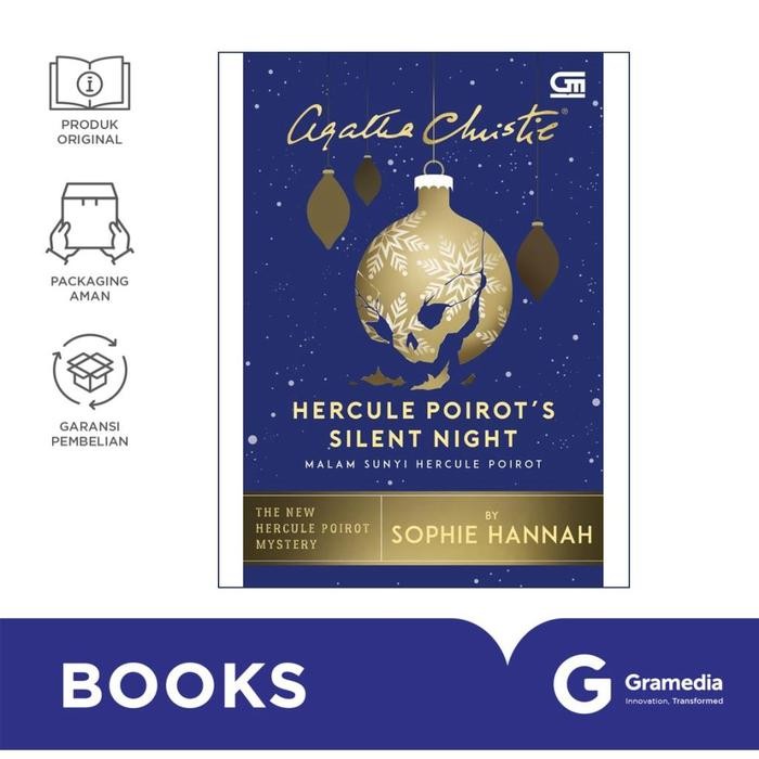 SGAbook Novel Malam Sunyi Hercule Poirot (Hercule Poirot's Silent Night)