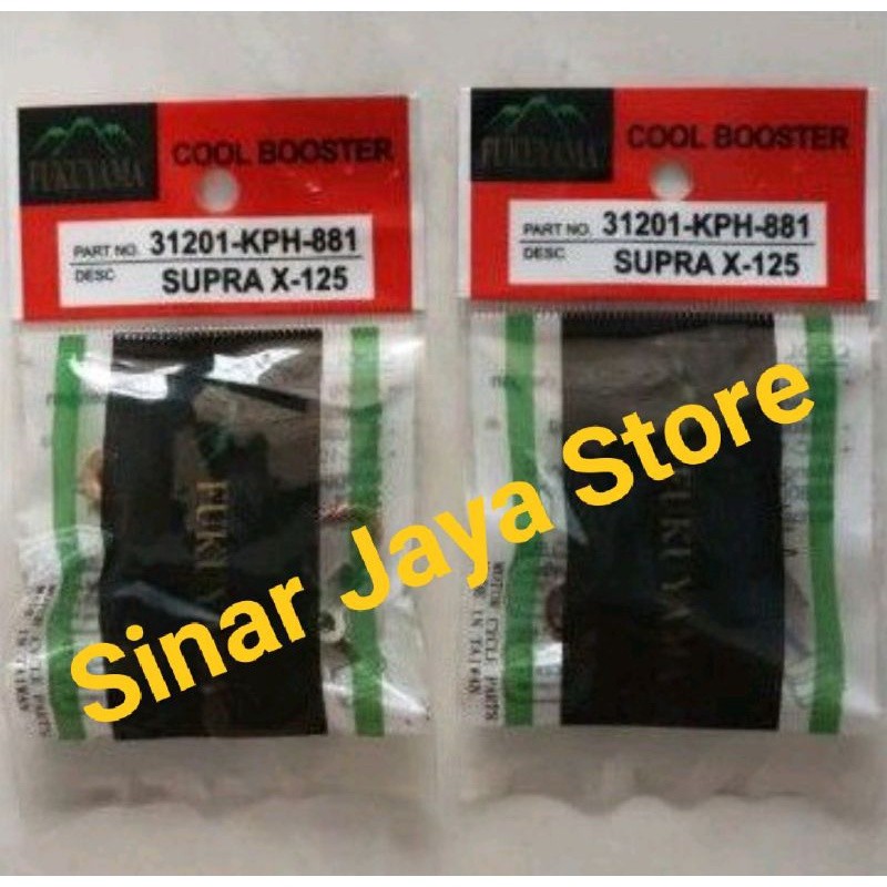 Cool Booster / Cool Starter Arang Dinamo Starter Supra X125 Fukuyama