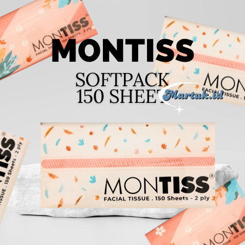 [ MONTISS ] TISSUE Montiss Facial Tissue 150 Lembar 2 Ply Lembut