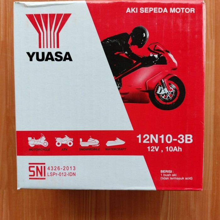 AKI MOTOR VESPA PX 150 EXCEL YUASA 12N10-3B ORIGINAL