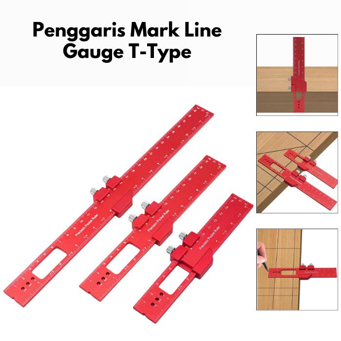 

SPCR Penggaris Konstruksi Pertukangan Presisi Stopper Pengunci Geser C92012