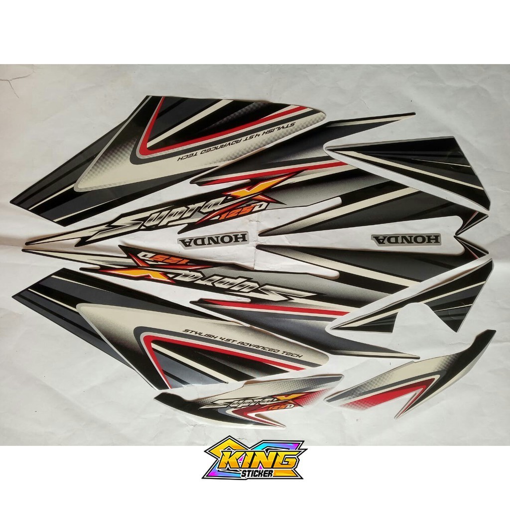 stiker striping supra x 125 2006