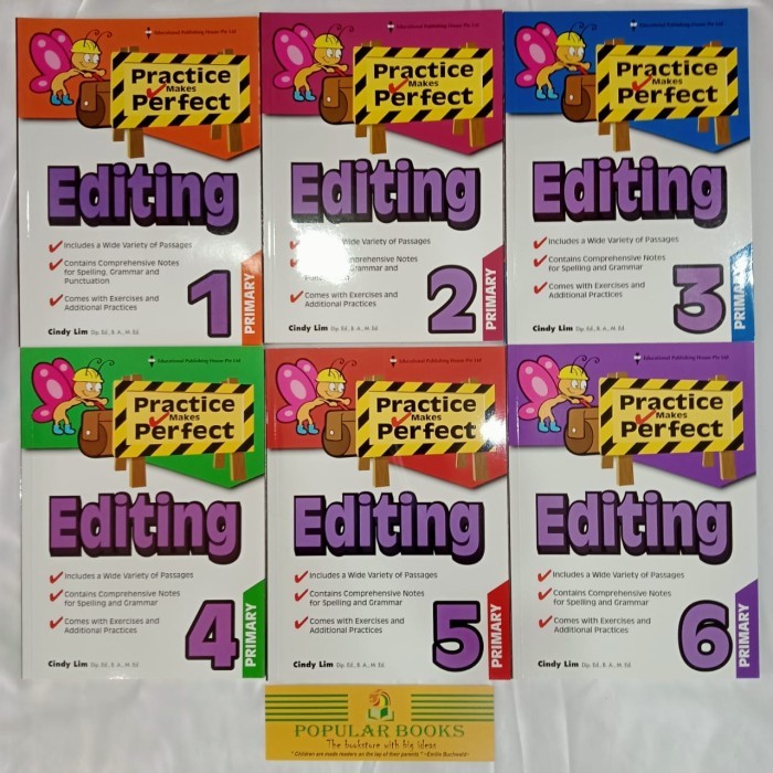 

Practice Makes Perfect Editing - Primary 1