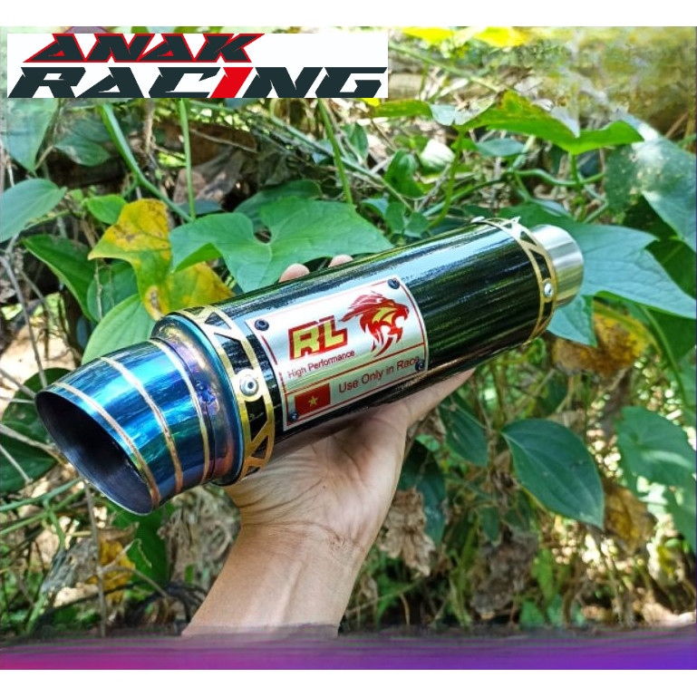 RL REED LEO EKZOS RACING/TABUNG KNALPOT RED LEO INLET 50MM