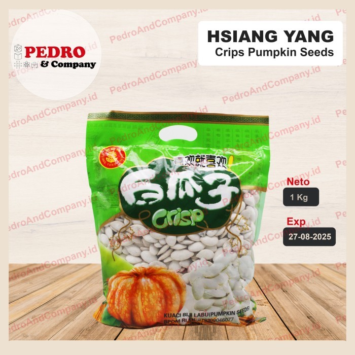 

Hsiang yang kuaci biji labu / pumpkin seeds 1 kg