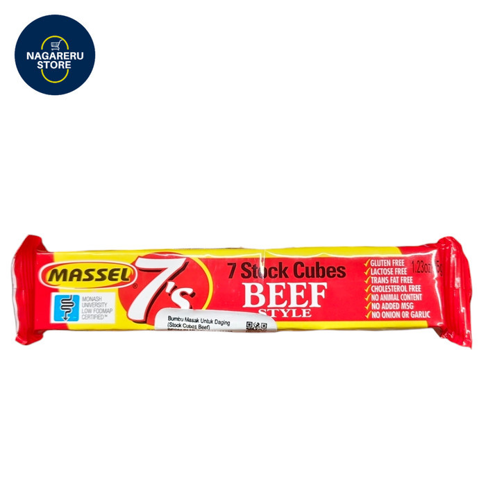 

Massel 7 stock cubes beef (bumbu masak untuk daging) 35gr