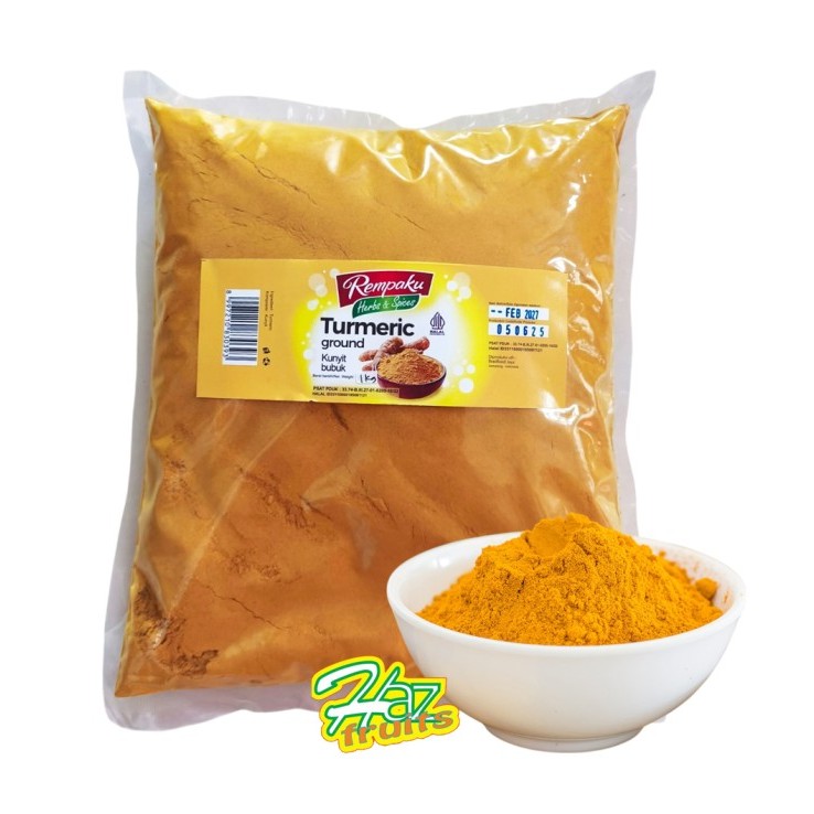 

Rempaku Turmeric Ground / Kunyit Bubuk 1 KG