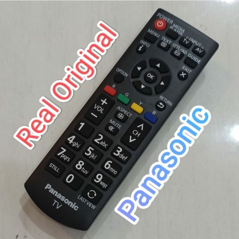 Remot Remote TV Panasonic Original LCD LED Asli ORI