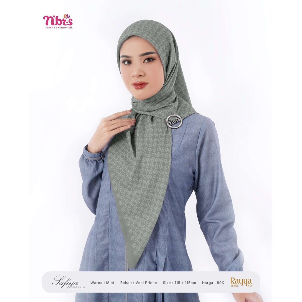 hijab  Segiempat By Nibras Hijab