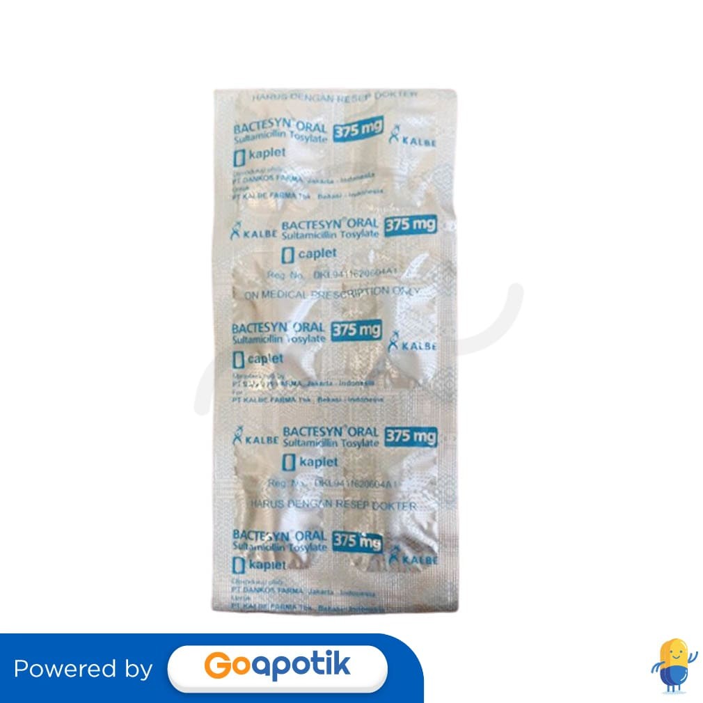 Bactesyn 375 Mg Strip 10 Tablet