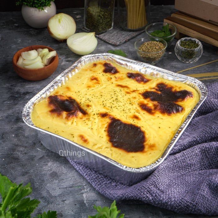 

spaghetty brulee ukuran besar family size 20cm