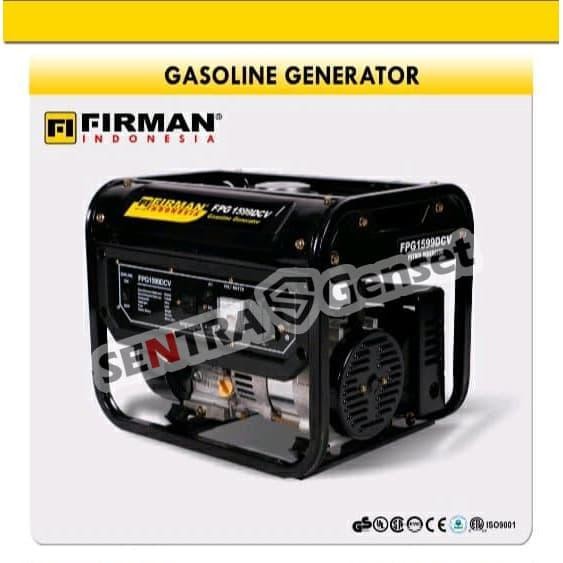 Genset 1000 watt. Genset Firman FPG 1599 DCV