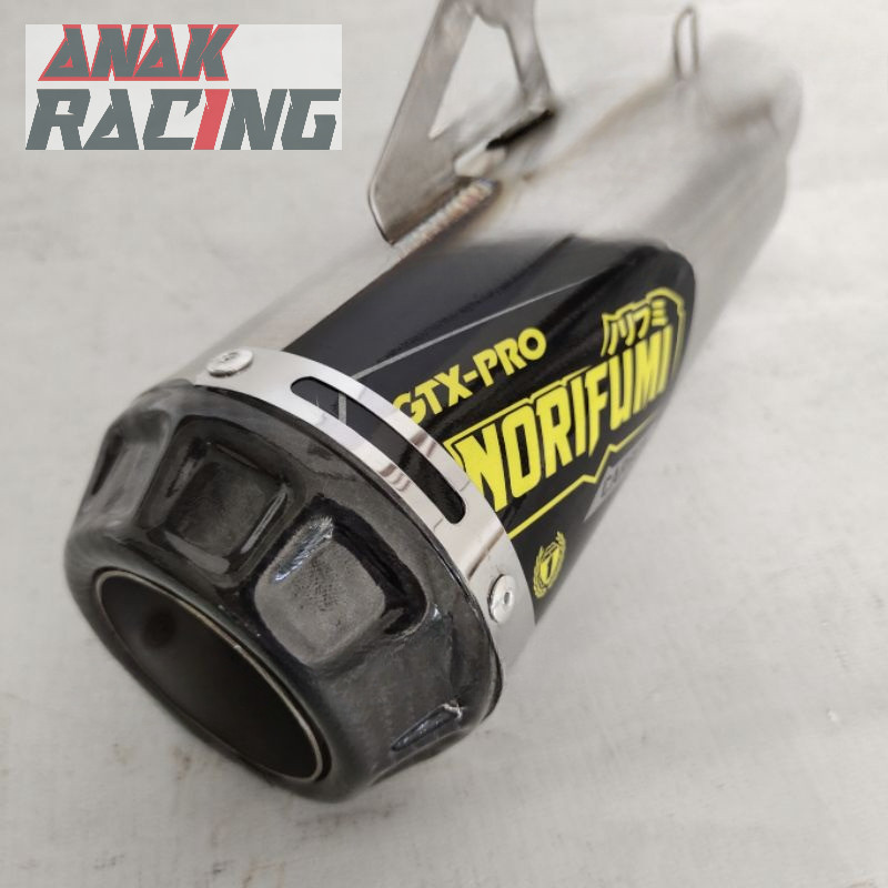 Silincer Norifumi gtx pro Carbon universal ukuran INLET 50mm