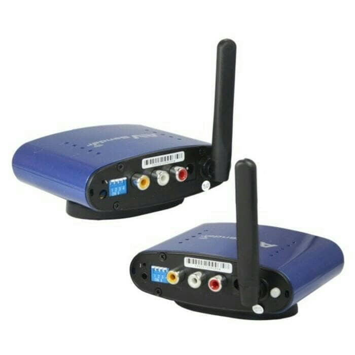 Video sender (wireless AV) 5.8 ghz dilengkapi Remote Extender