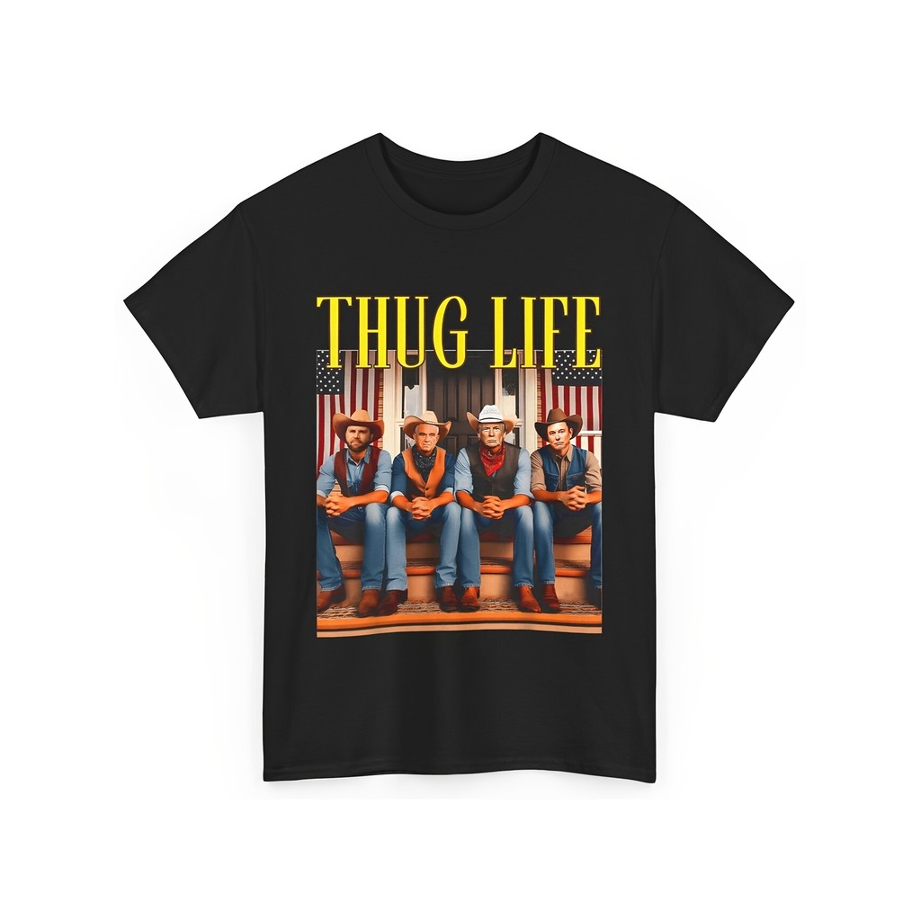 kaos trump gangster life keren desain unik nyaman dipakai bahan 220g premium  gambar trump vincenzo 