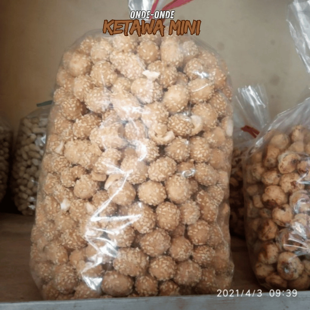 

PROMO keciput mini onde onde ketawa onde onde kering keciput wijen Termurah