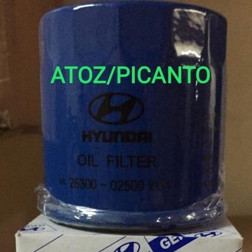 FILTER OIL HYUNDAI ATOZ. PICANTO
