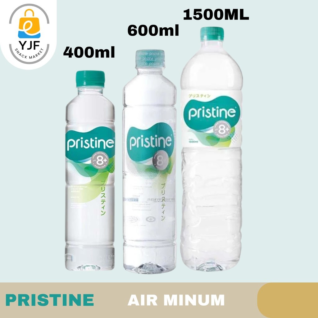 

Pristine Water / Air Mineral / Air Minum/ Ph 8+ / 400ml/600ml/ 1PCS