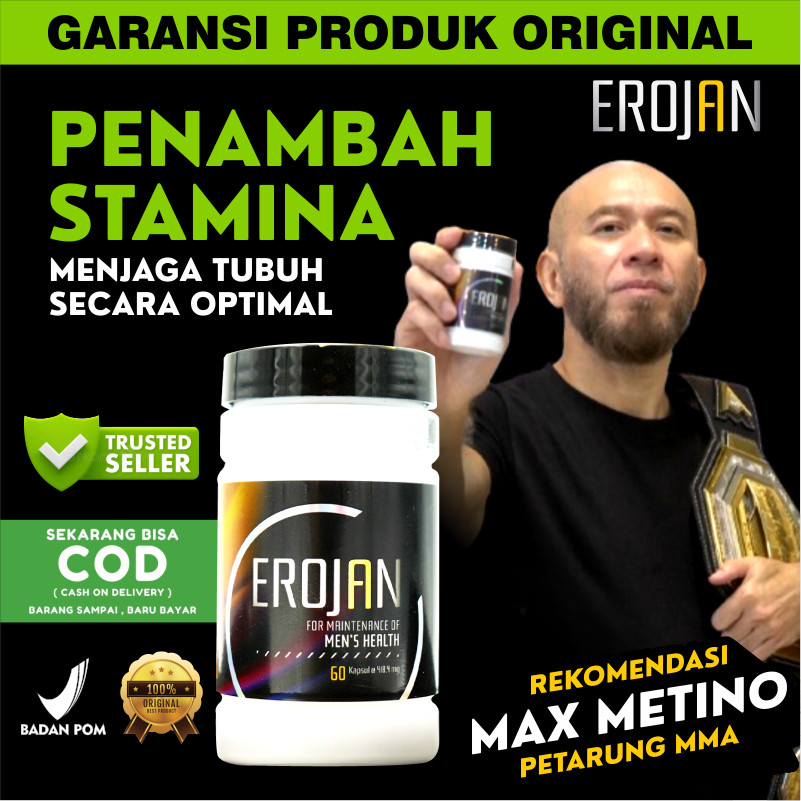 Erojan Original Asli 100% EROJAN ORIGINAL SUPLEMENT WELLOUS ASLI GARANSI 100%