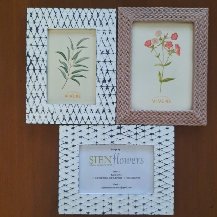 BINGKAI FRAME PIGURA VIVERE ESTETIK FOTO DEKORASI RUMAH ORIGINAL