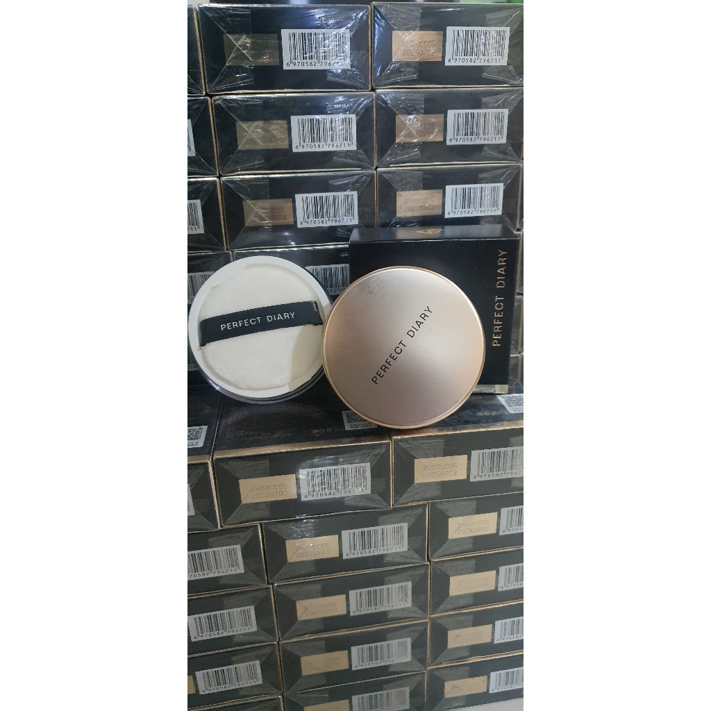 Bedak Tabur Perfect Diary Blurring Loose Powder Weightless Soft-Velvet 7gr Original Exp 2027