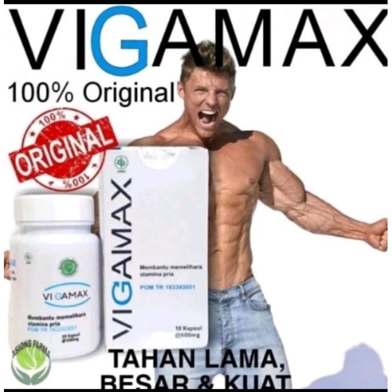 (Terlaris) VIGAMAX ASLI STAMINA PRIA TERBAIK VIGAMAX ORIGINAL VIGAMAX SUPLEMEN HERBAL