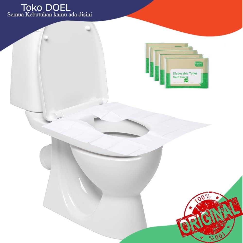 Toko Doel Comfort Plus Cover Dudukan Toilet Disposable Seat Cover 5 Pack - IF1