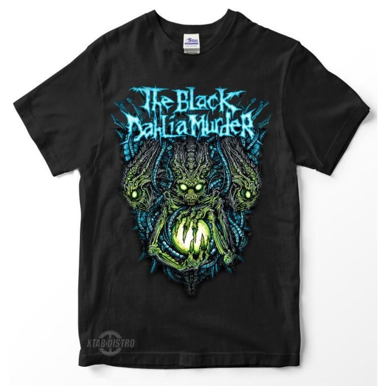 kaos grasya asli Varian Stitch Supply Halus Combed 24s Kaos Oversize Pembunuhan Dahlia Hitam