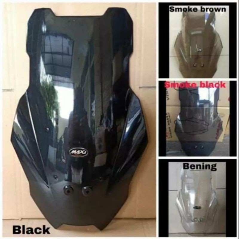 WHINSIELD VISOR NMAX NEW 2020-2021 MAXI PANJANG TEBAL 3mm