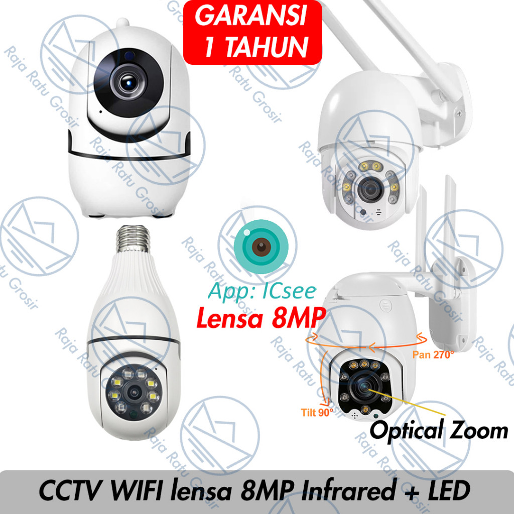 01 KAMERA CCTV INFRARED LAMPU IP CAMERA IP CAM WIRELESS CCTV WIFI FISHEYE 1080P CCTV 360 CCTV BOHLAM