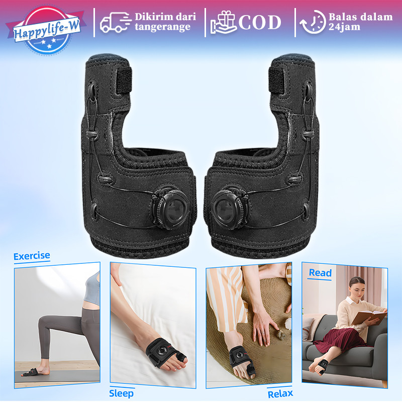 Toe Corrector Bunion Pelurus Jempol Kaki Bengkok Alat Pelurus Jempol Kaki Bengkok