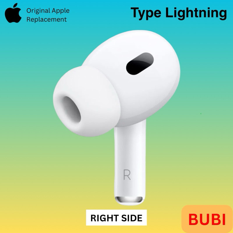 airpods pro gen 2 original cabutan kanan/right only earpiece