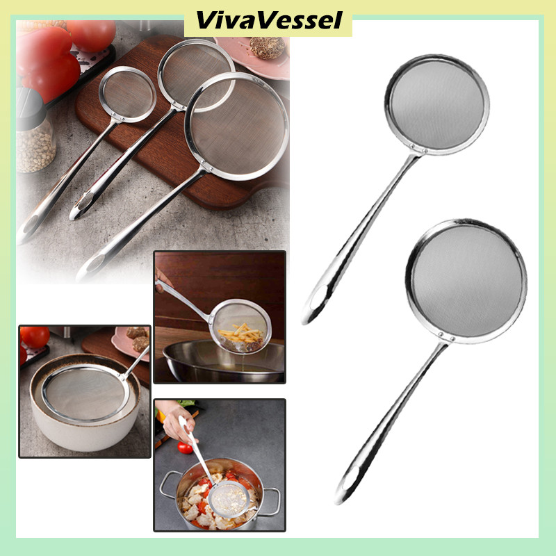 Saringan Minyak Full Stainless/Saringan Minyak Halus Stainless Steel Tebal/Saringan Minyak