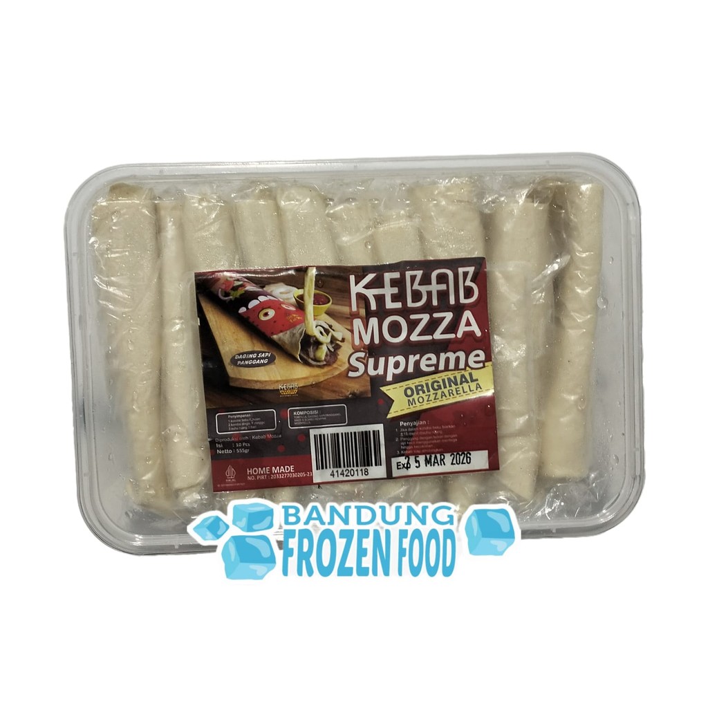 

KEBAB SUPREME ORIGINAL MOZZARELLA ISI 10 - BOX