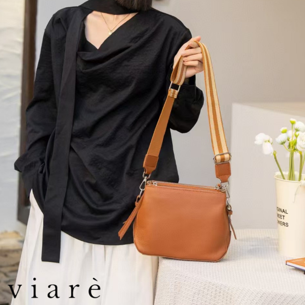 VIARE BAG V88157 TAS KULIT LEATHER MEDIUM BAG