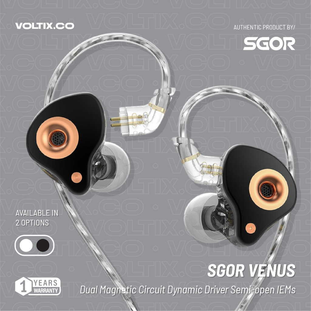 SGOR Venus Hi-Fi Dynamic Driver In Ear Earphone With Microphone Terlaris