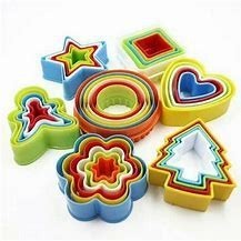 Cookie Cutter Plastik Ring Cutter Motif Kue Kering