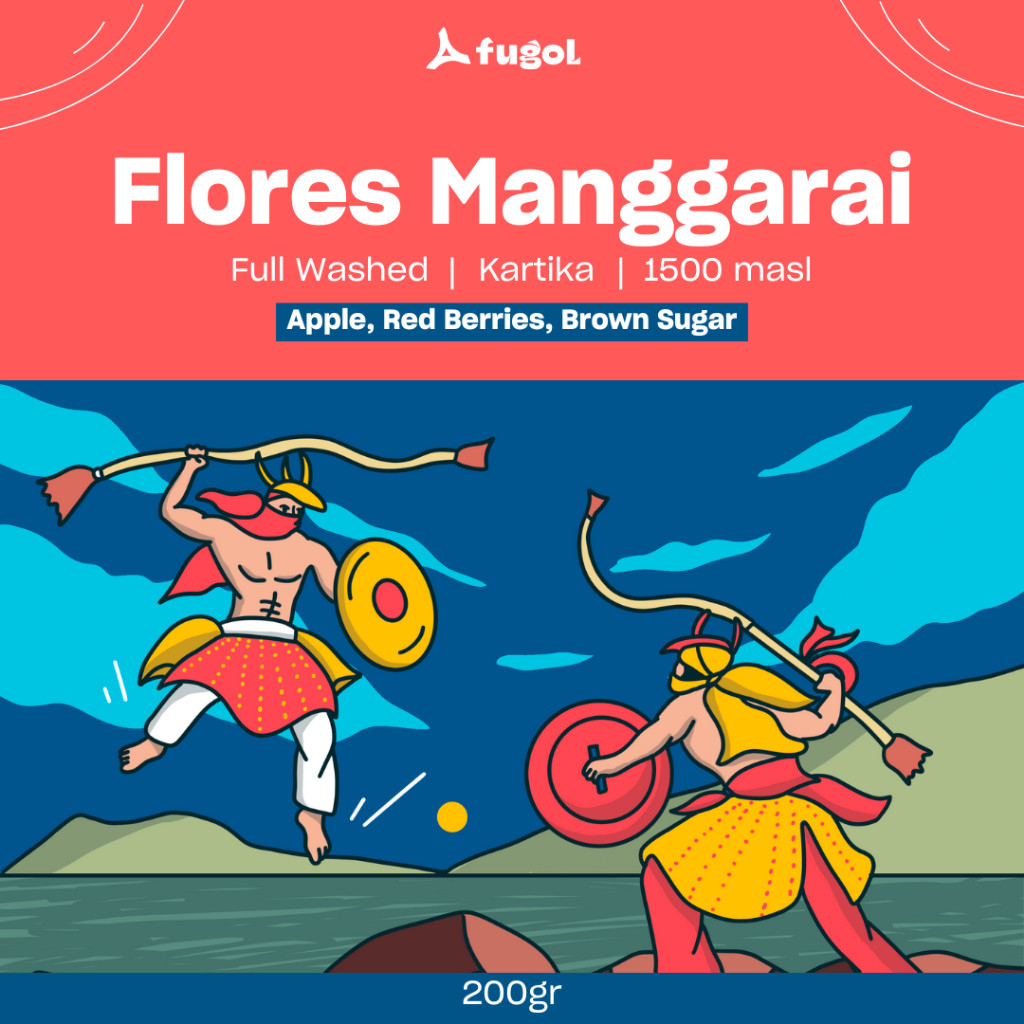 

Kopi Arabika Flores Manggarai Full Washed (200 gr) Single Origin Specialty Coffee