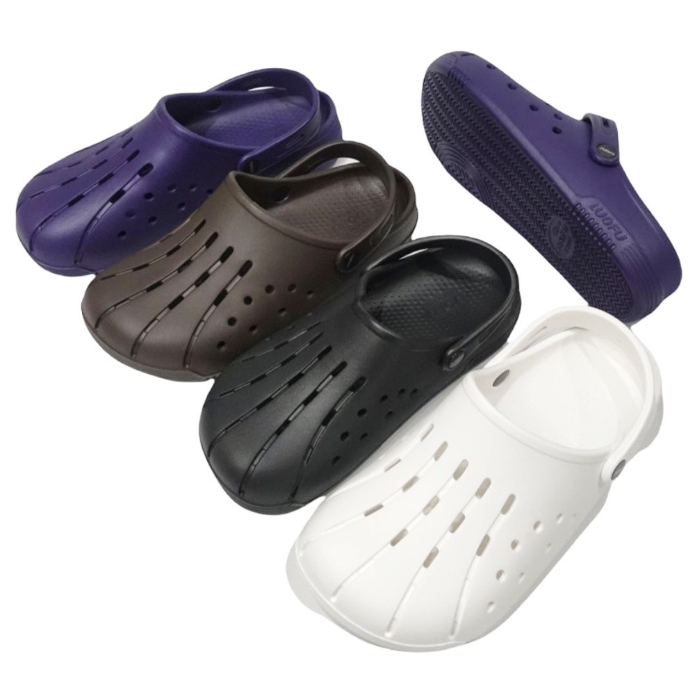 JASHOP LUOFU Sepatu Jelly Karet Eva Baim Bakpau Wanita E7205B3HLK