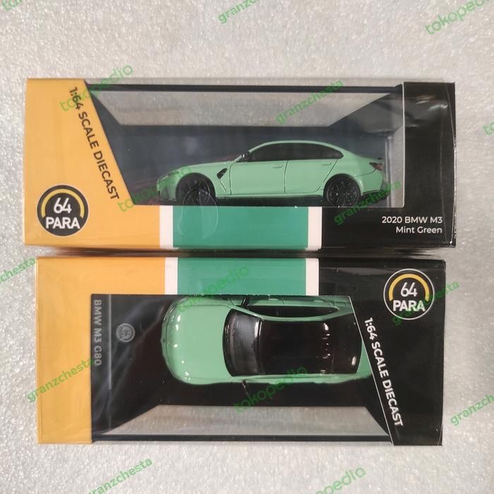 DIECAST PARA64 2020 BMW M3 - MINT GREEN
