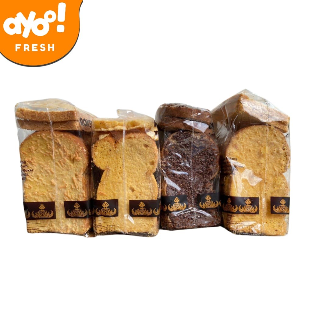 

ROKER (Roti Kering) Lampung Monica Loren 250gr