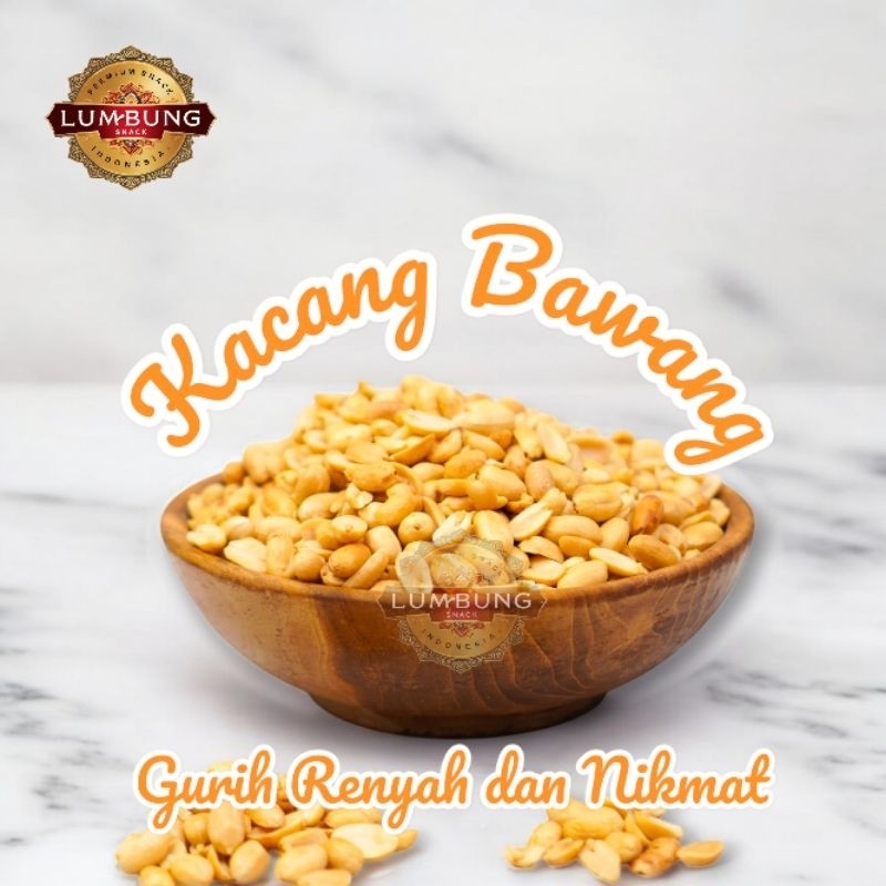 

Camilan Snack Kacang Bawang 250G Gurih Enak