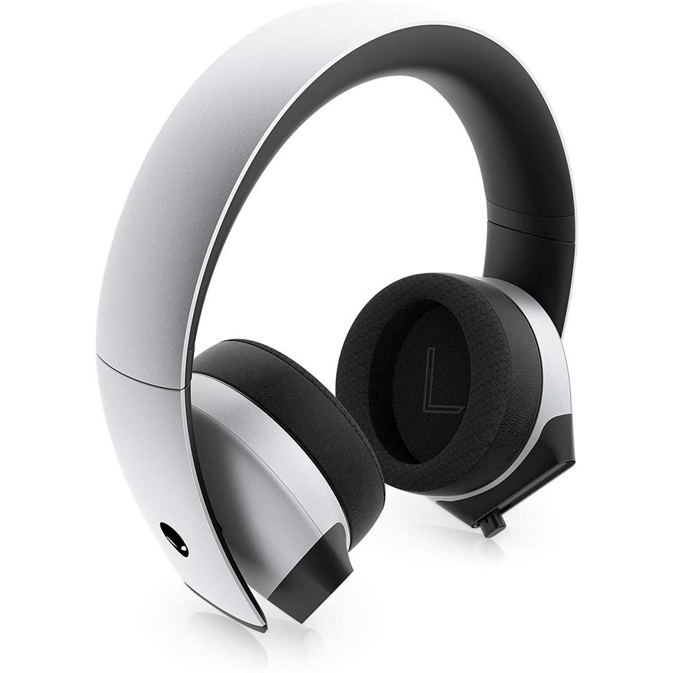 ALIENWARE 7.1 PC Gaming Headset AW510H-Lunar Light (Gravity Grey) - Putih
