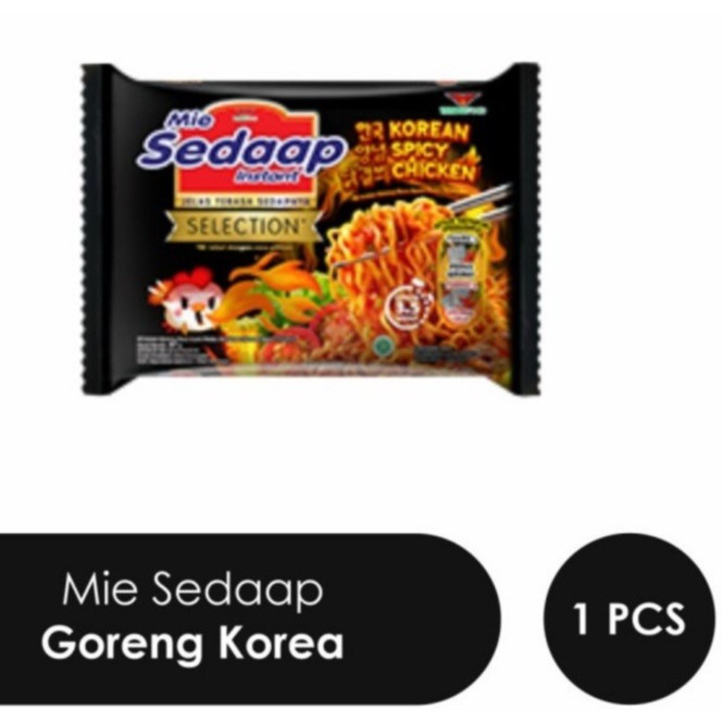 

SEDAAP mie sedaap goreng korean spicy chicken SEDAAP instan selection