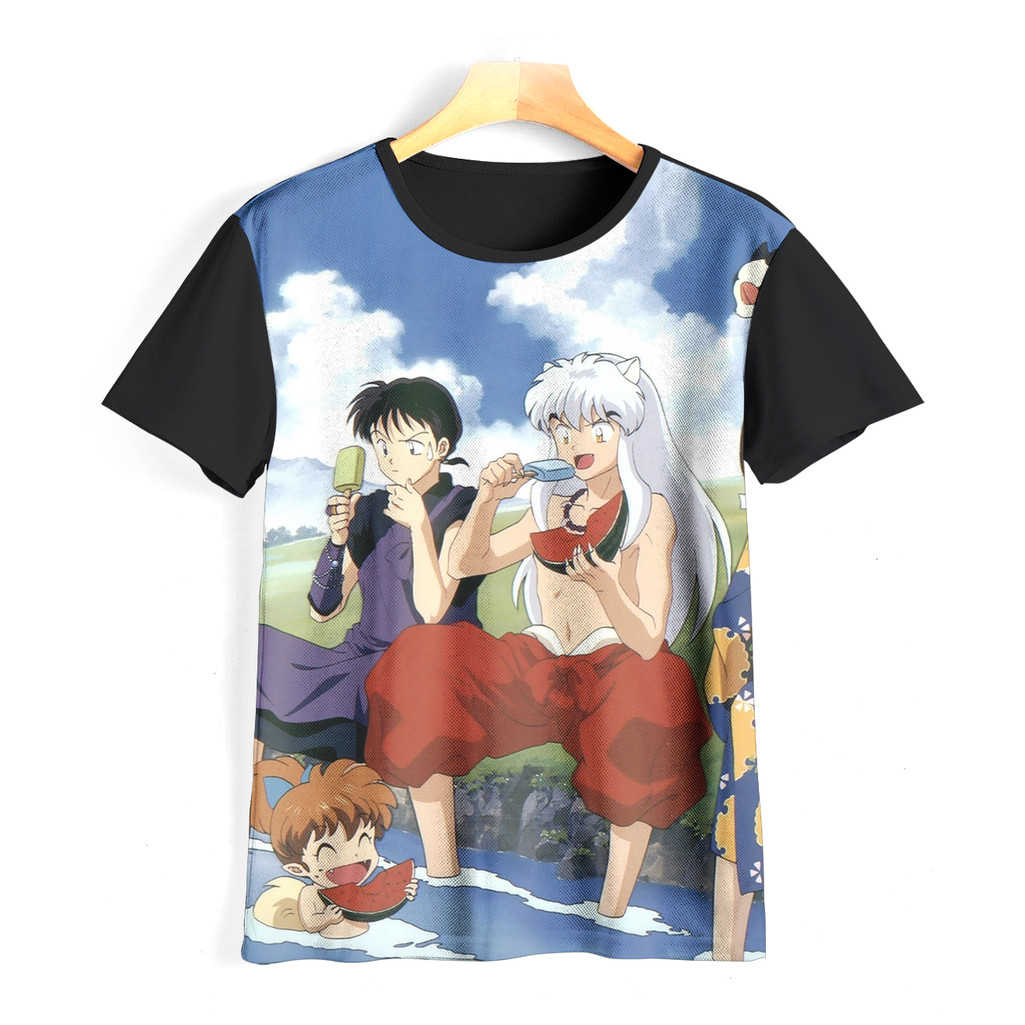 Kaos Inuyasha Keren dan Adem | Kaos Inuyasha Anak | 055KD047 Inuyasha