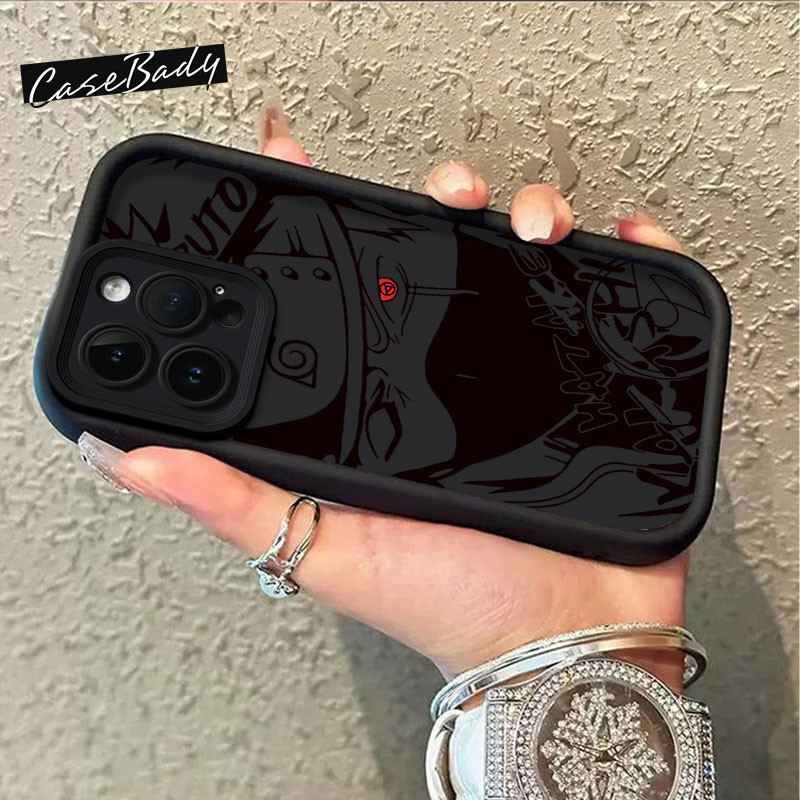 Naruto Kakashi Untuk Case iphone 11 12 13 pro max 15 14 13 x xs xr ip 7 8 6 6s plus casing hp aesthe