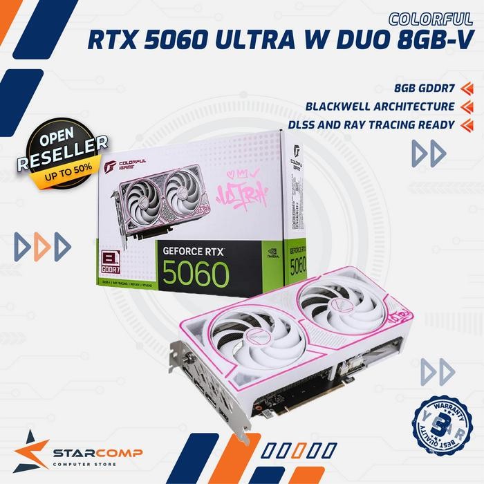 Colorful iGame GeForce RTX 5060 Ultra W DUO OC 8GB-V VGA RTX5060