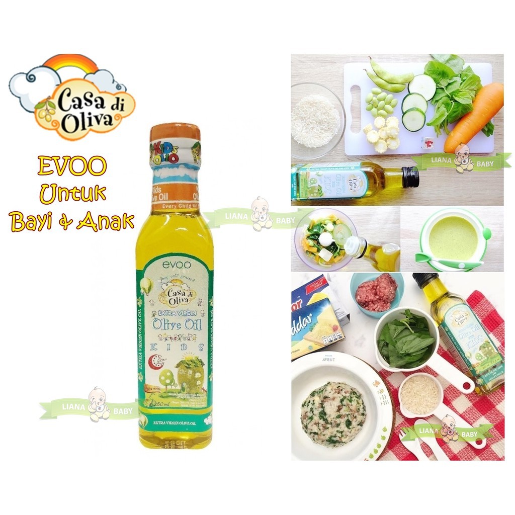 

EVOO Casa di Oliva Extra Virgin Olive Oil for Kids exp 4 2026
